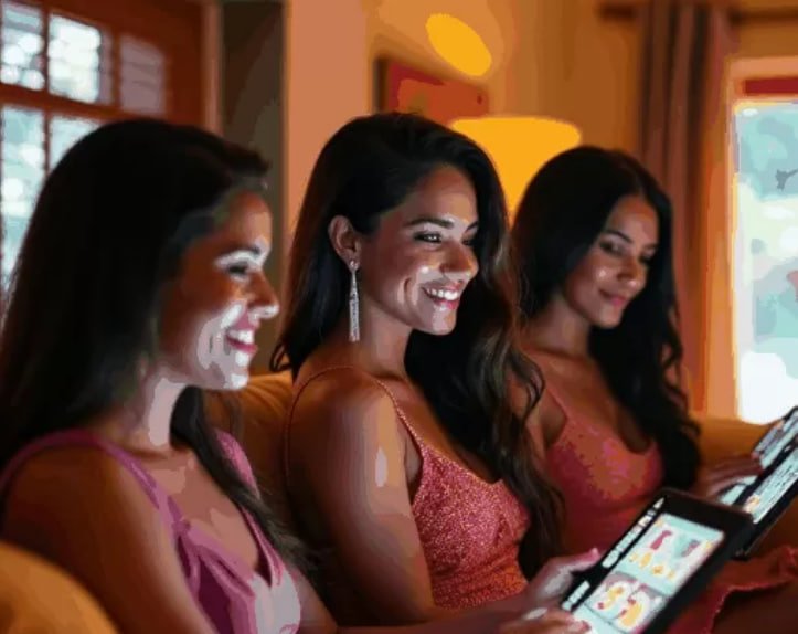Live casino tables including baccarat and roulette